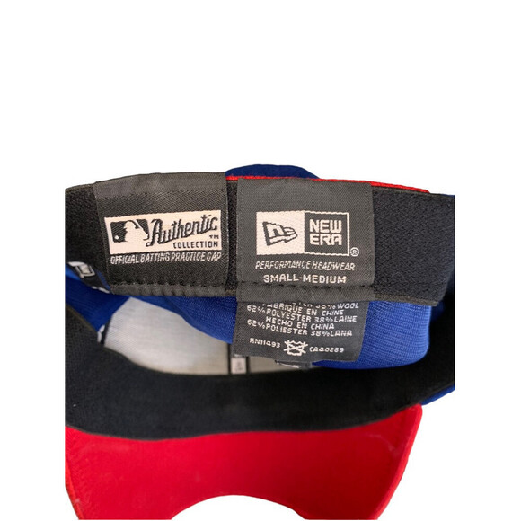 TEXAS RANGERS NEW ERA 39THIRTY BLUE CAP/HAT SMALL-MEDIUM BASEBALL - Picture 4 of 5